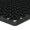 Gumová venkovní vstupní rohož FLOMA HoneyComb Ramp - 40 x 60 x 1,5 cm