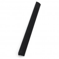 Černý plastový nájezd samice pro terasovou dlažbu Linea Striped - 58 x 4,5 x 2,5 cm