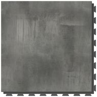 Šedá PVC vinylová dlažba Fortelock Business Viken coal mine C003 graphite - 66,8 x 66,8 x 