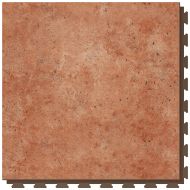 Hnědá PVC vinylová dlažba Fortelock Business Tornes sun C008 brown - 66,8 x 66,8 x 0,7 cm