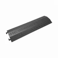 Černý plastový kabelový most (1x40x15) FLOMA CPR44 - 100 x 13 x 2 cm