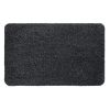 Černá pratelná vstupní rohož FLOMA Natuflex Anthracite - 50 x 80 x 0,6 cm