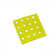 Žlutý polyethylenový roh AvaTile AT-STD - 13,7 x 13,7 x 1,6 cm - zvětšit obrázek