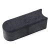 Černý gumový zahradní obrubník FLOMA - 30 x 10 x 12 cm