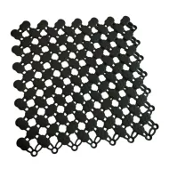 Černá bazénová rohož FLOMA SP20 - 21,7 x 21,7 x 0,8 cm