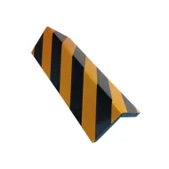 Černo-žlutá pěnová ochrana rohů zdí, stěn (roh) - 44 x 12,5 x 2 cm