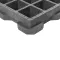 Černá plastová zátěžová zatravňovací dlažba FLOMA 