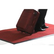 Červená textilní zátěžová čistící vnitřní vstupní rohož Perla - 300 x 120 cm