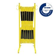 Černo-žlutá mobilní bariéra - 4 x 1,05 m