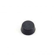 Černý gumový doraz návlečný pro hlavu šroubu FLOMA - průměr 2,5 cm x 1,2 cm - zvětšit obrázek