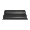 Černá vnitřní čistící vstupní rohož FLOMA Bellini - 45 x 70 x 1 cm