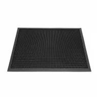 Gumová čisticí venkovní vstupní rohož FLOMA Rubber Brush - 60 x 80 x 1 cm