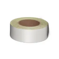 Bílá reflexní výstražná páska - 15 m x 5 cm