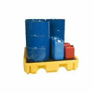 Plastová jímka s roštem - objem 250 l - 138 x 129 x 28 cm