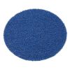 Modrá protiskluzová sprchová kulatá rohož Spaghetti - 54 x 1,2 cm