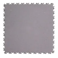 Šedá PVC vinylová zátěžová dlažba Fortelock Industry Eco - 51 x 51 x 0,7 cm