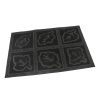 Gumov vstupn kartov roho Leaves - Squares - 60 x 40 x 0,7 cm