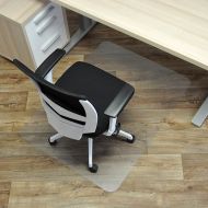 Průhledná ochranná podložka pod židli na hladké povrchy FLOMA OCMat Profi - 120 x 90 x 0,1