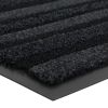 Černá vstupní rohož FLOMA Passage (Cfl-S1) - délka 135 cm, šířka 200 cm, výška 0,9 cm