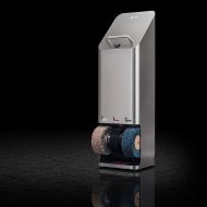 Stříbrný nerezový čistič bot Heute Quadro