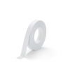 Bílá plastová voděodolná protiskluzová páska FLOMA Resilient Standard - 18,3 m x 2,5 cm a 