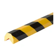 Černo-žlutá pěnová ochrana rohů zdí, stěn typ AA - 100 x 4,1 x 3,6 cm