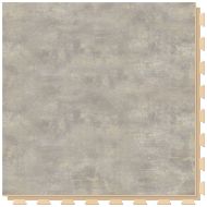 Šedá PVC vinylová dlažba Fortelock Business Forsen grey clay C022 beige - 66,8 x 66,8 x 0,