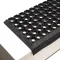 Gumová schodová rohož FLOMA HoneyStep Flap - 25 x 
