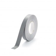 Šedá plastová voděodolná protiskluzová páska FLOMA Aqua-Safe - 18,3 x 2,5 cm tloušťka 0,7 
