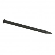 Černý plastový kotvící hřeb UNI - průměr 2 cm x 25 cm