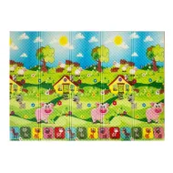 Pěnová skládací dětská hrací podložka Casmatino Piggy - 200 x 140 x 1 cm