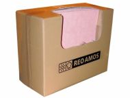 Chemická základní sorpční rohož - délka 50 cm, šířka 40 cm - 50 ks