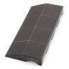 Hnědý plastový nájezd samice pro terasovou dlažbu Linea Combi - 40 x 19,5 x 4,8 cm