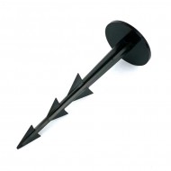 ern plastov kotvc heb Pin - 13 cm - zvtit obrzek