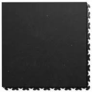 Černá PVC vinylová zátěžová dlažba Fortelock Invisible Eco - 45,3 x 45,3 x 0,67 cm