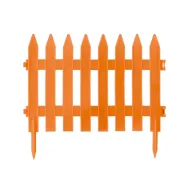 Hnědý zahradní venkovní plůtek GC22 - 360 x 52 cm