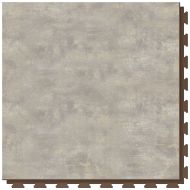 Šedá PVC vinylová dlažba Fortelock Business Forsen grey clay C022 brown - 66,8 x 66,8 x 0,