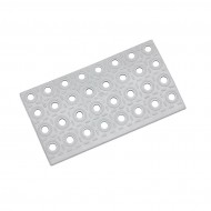 Šedý plastový nájezd AT-HRD, AvaTile- 25 x 13,7 x 1,6 cm - zvětšit obrázek