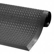 Černá protiúnavová protiskluzová průmyslová rohož Cushion Flex - 210 x 91 x 1,27 cm - zvětšit obrázek