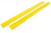Žlutá gumová náběhová hrana samice pro rohože Fatigue - 100 x 7,5 cm