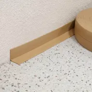 Hnědá plastová PVC soklová lišta F872 - 40 m x 3 cm x 3 cm