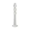 Bílý plastový (PE) reflexní flexibilní sloupek FLOMA BD46 - 8 x 75 cm