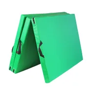Zelená skládací žíněnka MASTER - 180 x 90 x 5 cm