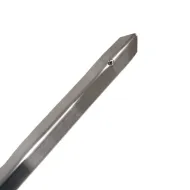 Stříbrná hliníková ochrana rohů zdí, stěn s otvory pro šrouby CP10 - 150 cm x 4 x 4 cm x 0