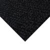 Černá kobercová vnitřní čistící zóna Alanis - 100 x 100 x 0,75 cm