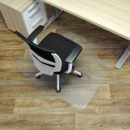 Průhledná ochranná podložka pod židli na hladké povrchy FLOMA OCMat Profi - 120 x 100 x 0,