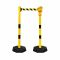 Žlutý vymezovací sloupek - 900 x 116 cm