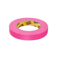 Růžová výstražná samolepicí páska - 25 m x 1,9 cm