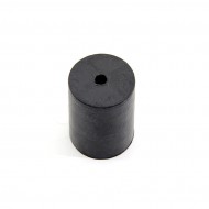 Černý gumový válcový doraz s dírou pro šroub FLOMA - průměr 3 cm x 4 cm - zvětšit obrázek