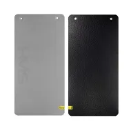 Šedá fitness podložka na cvičení HMS Premium MFK01 - 110 x 55 x 1,5 cm